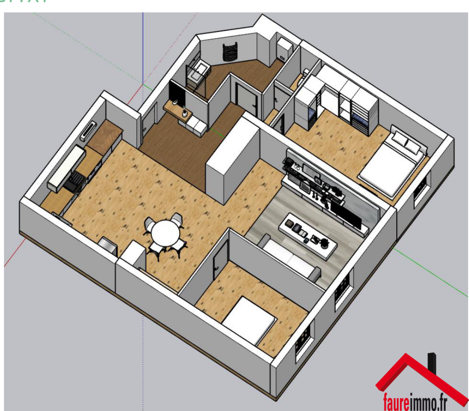 Appartement 3 pièces 90 m² · à Brive-la-Gaillarde · 90 m² · 228 975 €